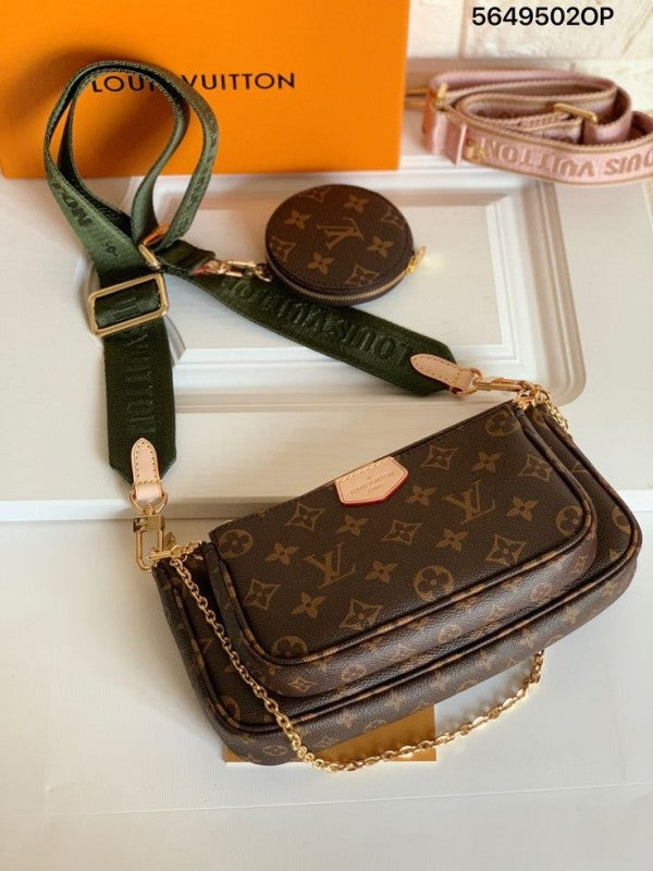 Louiis vuiitton pochette belt with og box