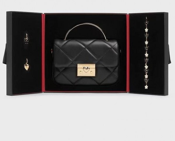 CHARLES & KEITH HOBO BAG WITH OG BOX (PINK)