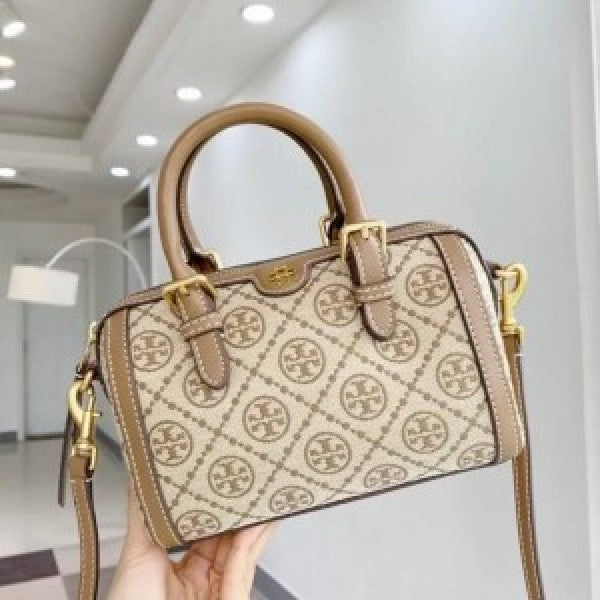 Torry Burrch monogram speedy with box