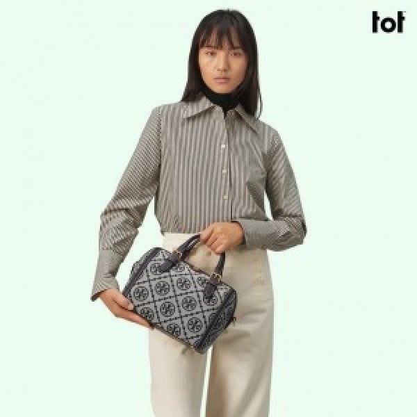 Torry Burrch monogram speedy with box