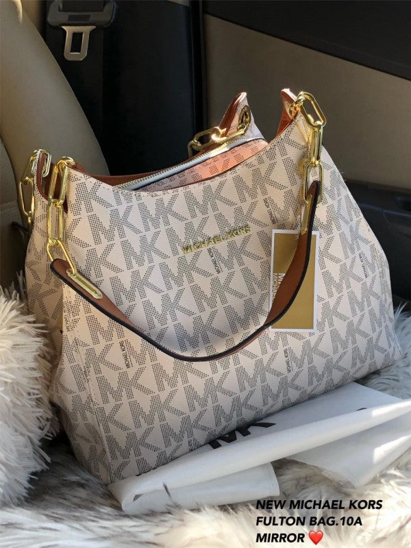 Miichael Kors Leather Printed Ladies Handbag