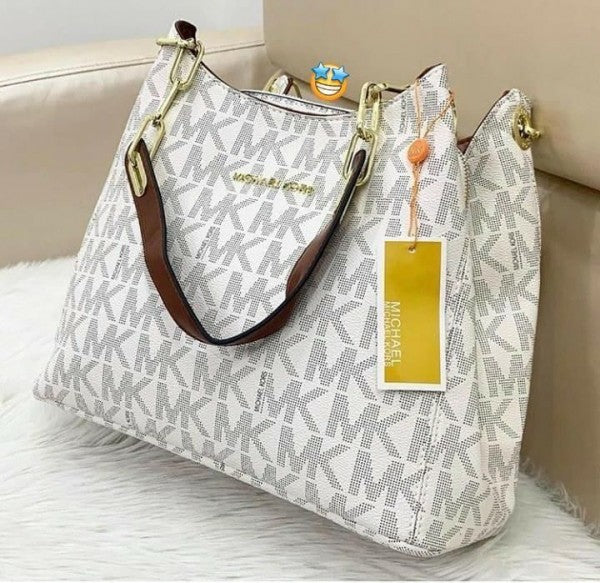 Miichael Kors Leather Printed Ladies Handbag
