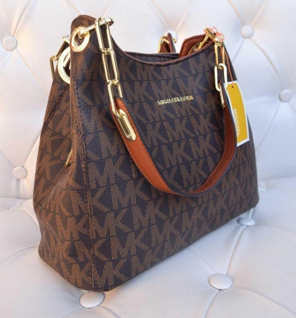 Miichael Kors Leather Printed Ladies Handbag