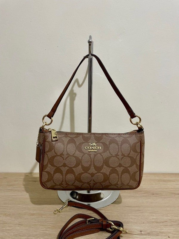 Coach messico signature sling bag premium quality with box