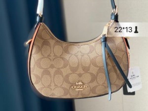 Coaach kleo hobo bag in signature canvas bag with box