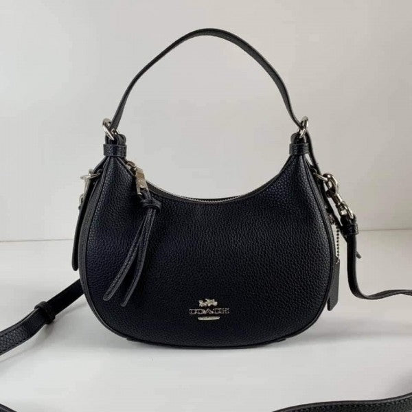 Coach kleo hobo bag in signature canvas bag with box
