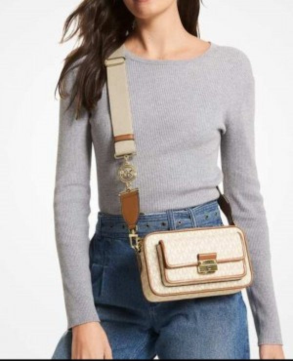 Miichael korrs bradshaw crossbody bag with box