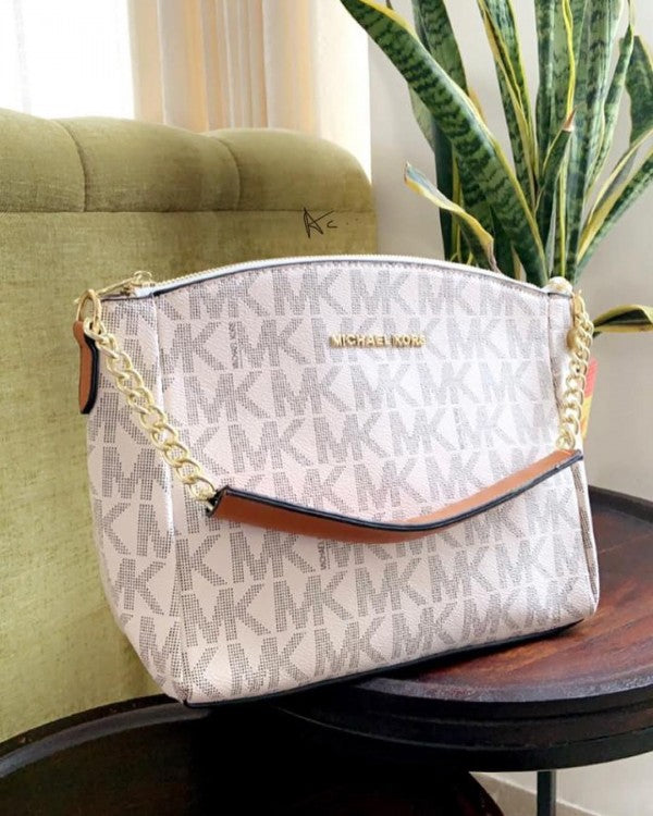 Miichael Kors Leather Printed Ladies Handbag
