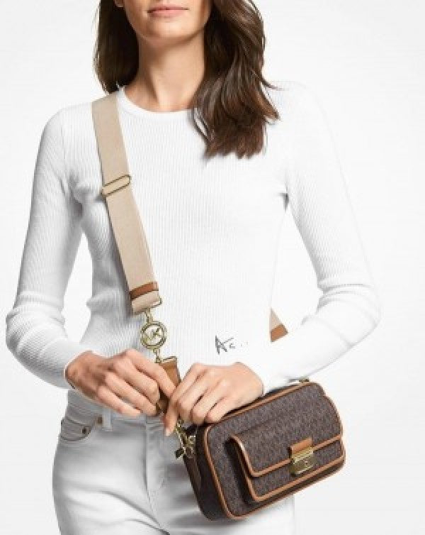 Miichael korrs bradshaw crossbody bag with box