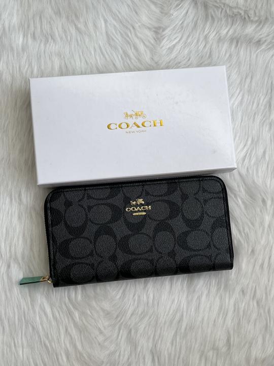 Coacch long wallet premium quality with box