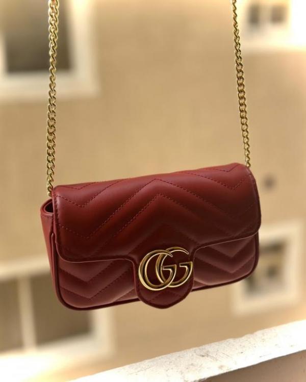 Gucci marmont mini sling bag premium quality with og box