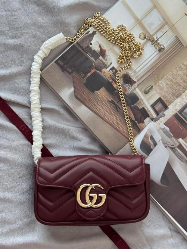 Guccii marmont mini sling bag premium quality with og box