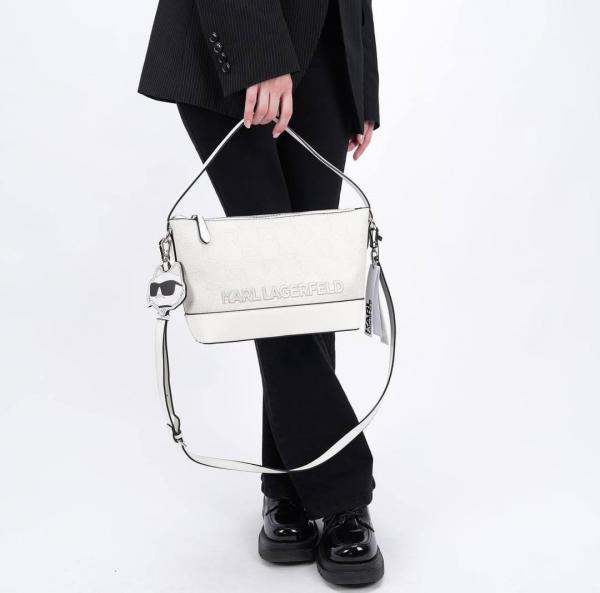 Karrl lagerfield ikon crossbody bag with dustbag