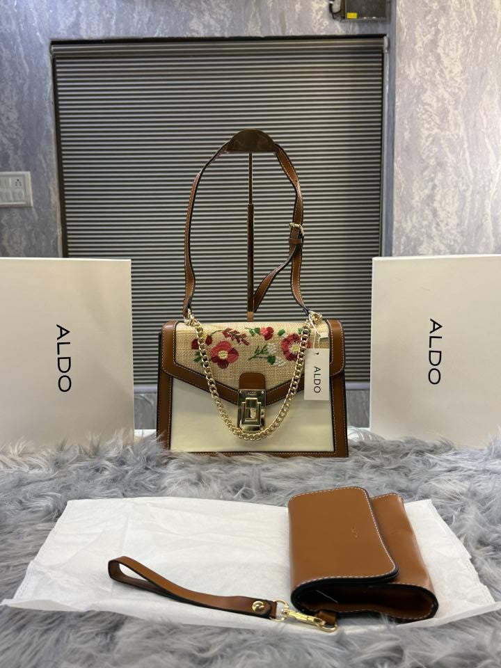 Aldo Hennah Womens Top Handle with box