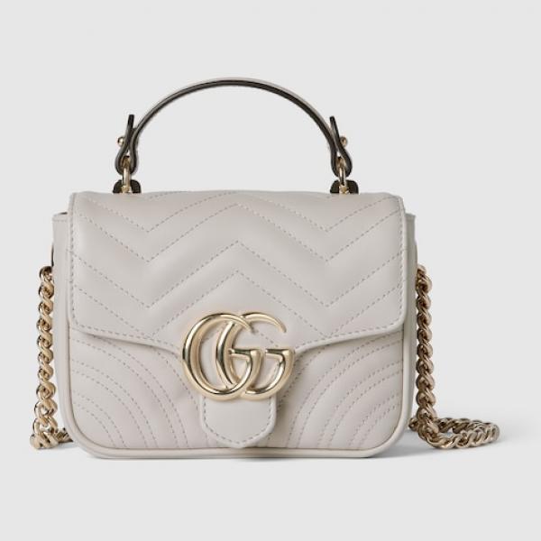 Gucci GG Marmont mini top handle bag with box premium quality