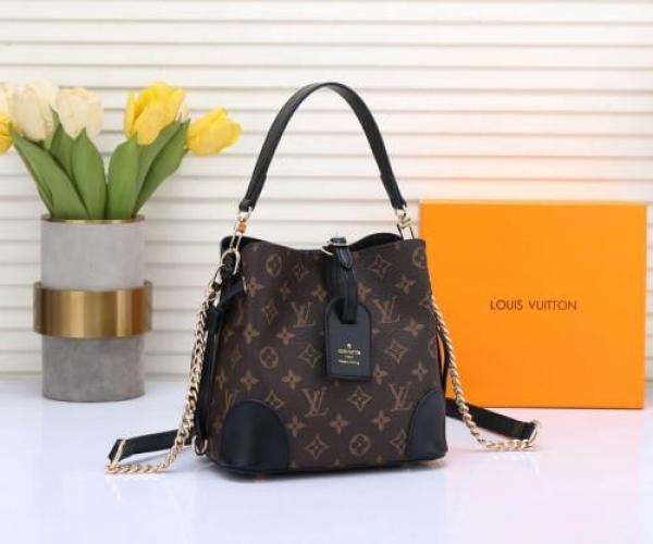 Louis vuitton Bucket Sling Bag With Box Dust Bag Sling Belt