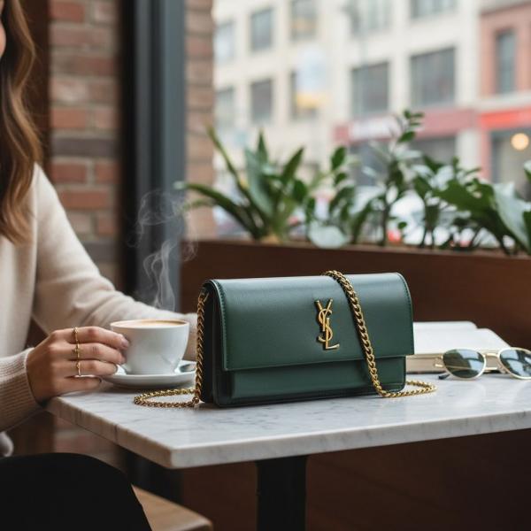 Saiint Laurrent Sunset Shoulder Bag With Box And Dust Bag