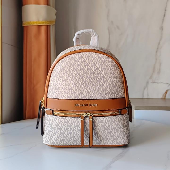 Michael Kors Signature Edition Medium Backpack With carryBag DustCover