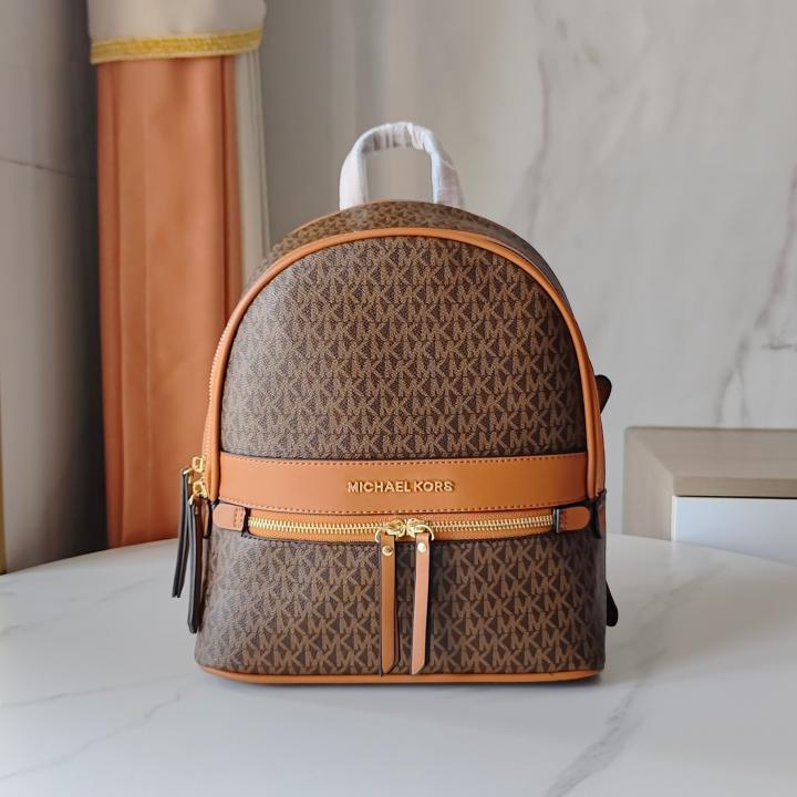 Michael Kors Signature Edition Medium Backpack With carryBag DustCover