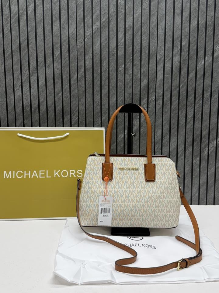 Michaell Kors Medium Satchel Bag With Og DustCover & CarryBag
