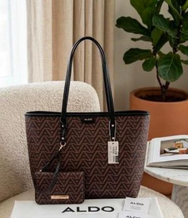 ALLDO Monogram Tote Bag With Premium Quality box