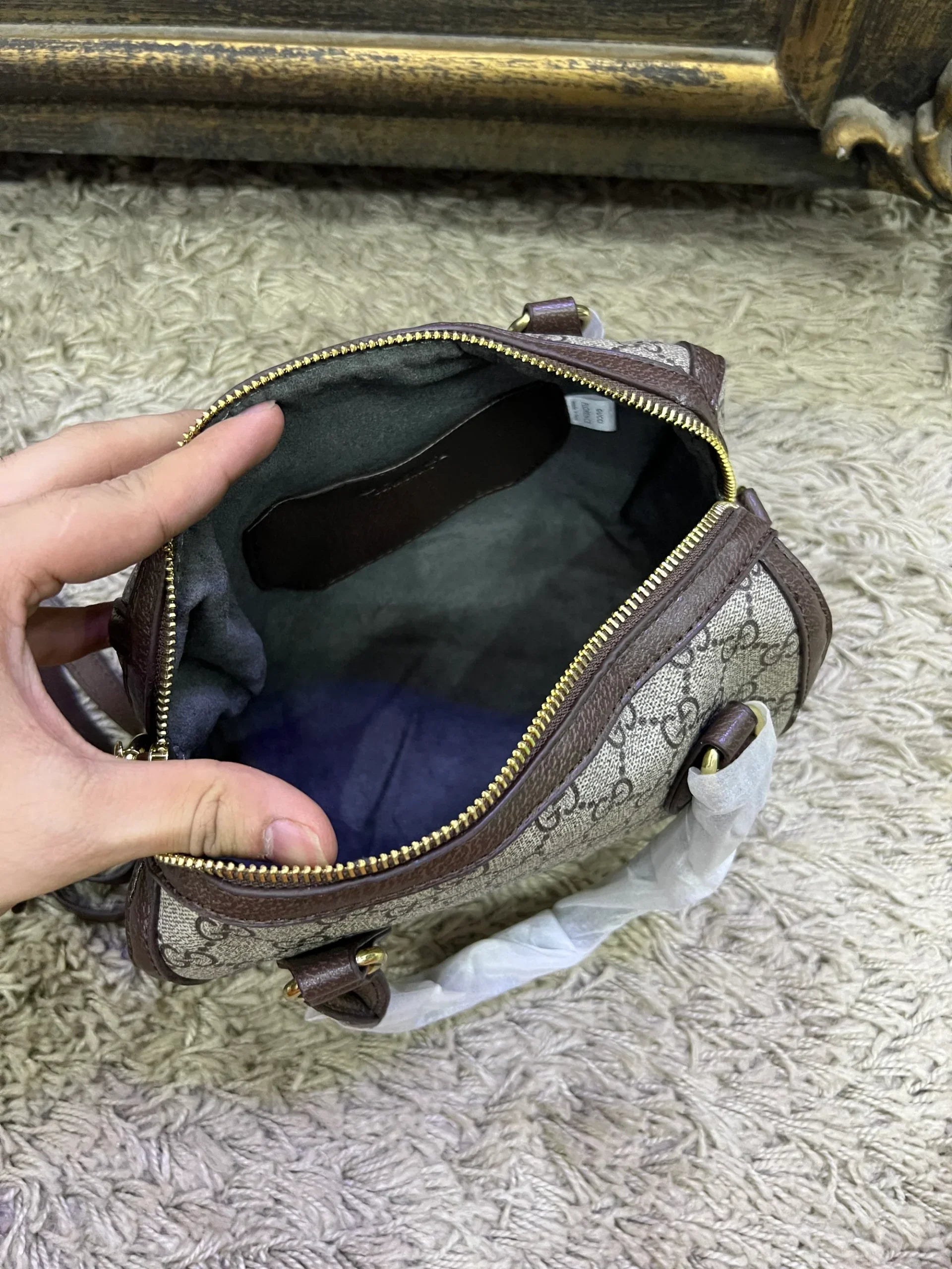 Gucci ophidia speedy with dust cover