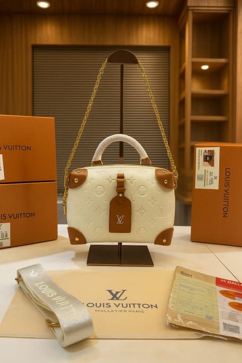 Louis Vuitton Monogram boulogne bag With box