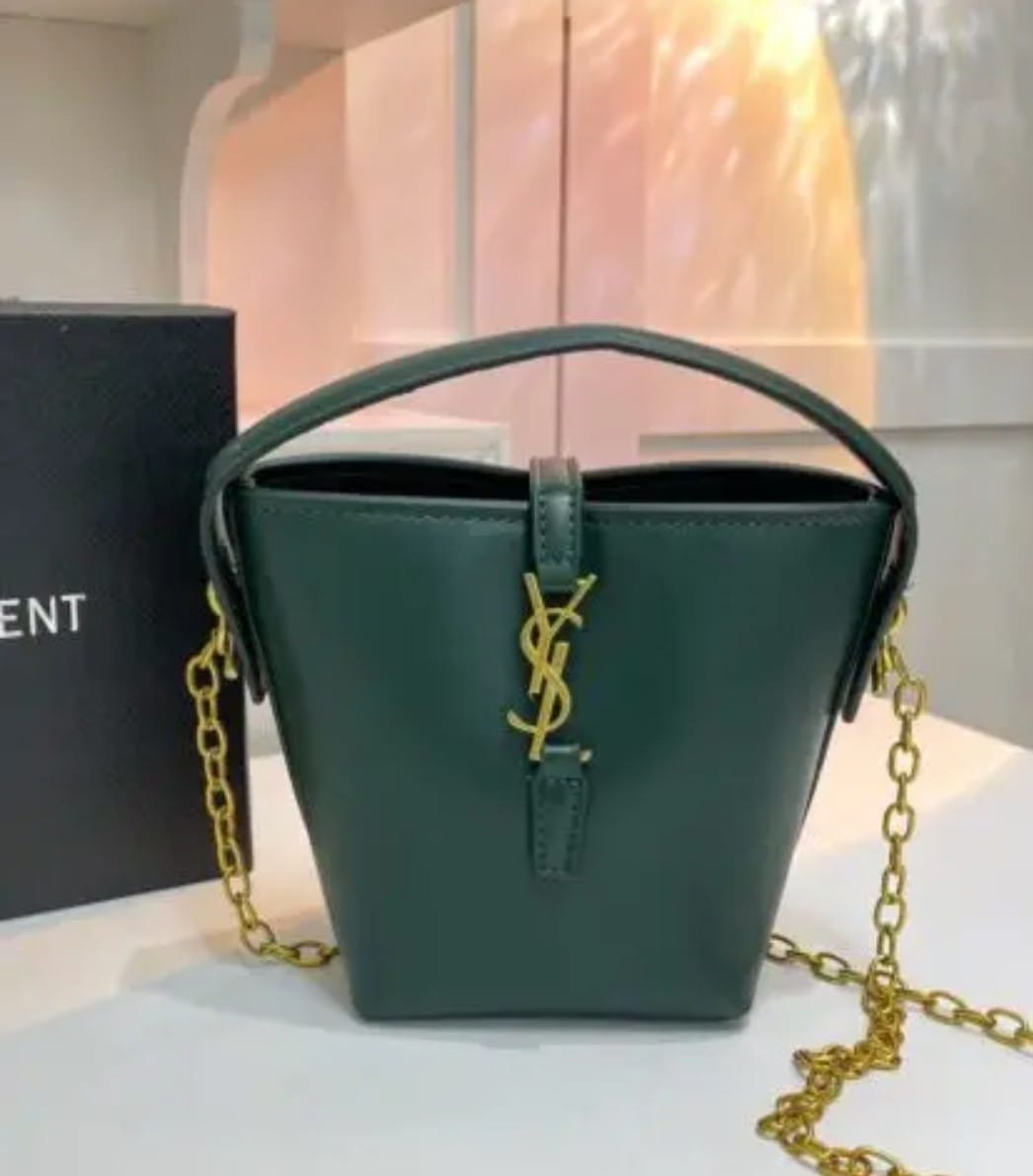 Ysl bucket bag with og box