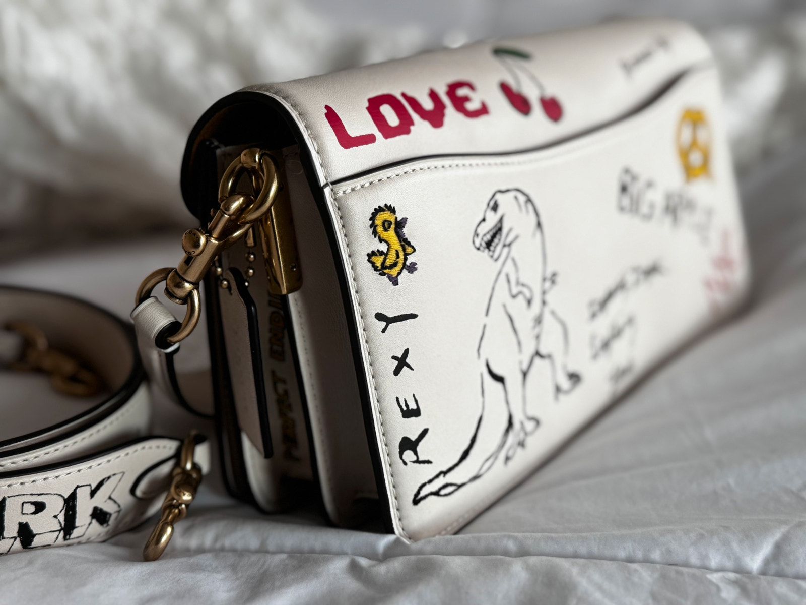 Coach SKETCH PRINT TABBY 26 With Double Box premium quality