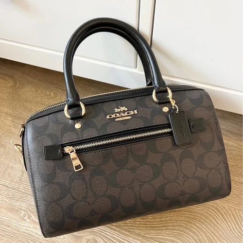 Rowan Satchel Signature Canvas Crossbody Bag with box premium quality