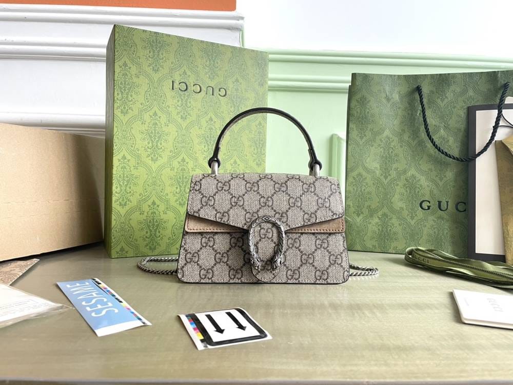 GUCCI DIONYSUS TOP HANDLE PREMIUM BAG WITH BOX EDDITION