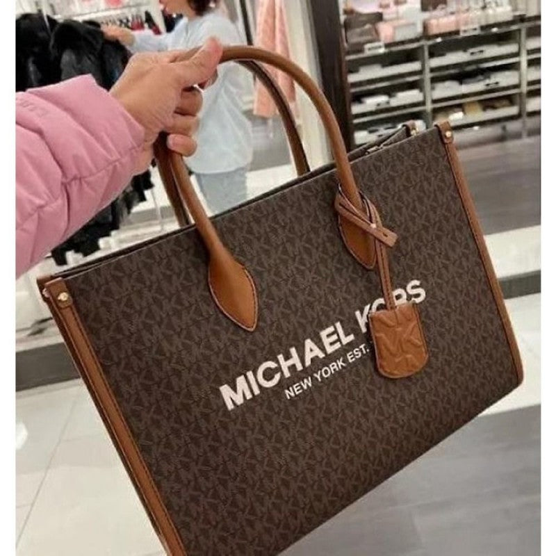 Michael kors mirella tote bag with dust bag(100813 coffebrown)