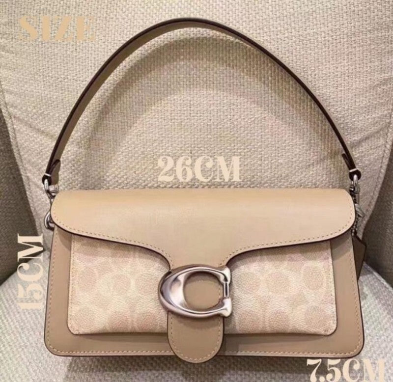 Tabby Shoulder Bag 26 With Signature Canvas