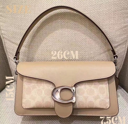 Tabby Shoulder Bag 26 With Signature Canvas