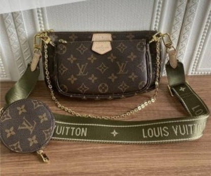 Louis vuitton pochette belt with og box