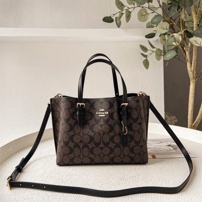 Coaach Mollie Leather Tote Bag With Dust Bag &amp; Shoulder Strap