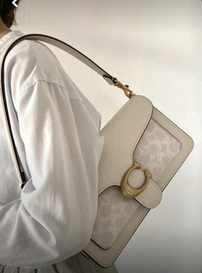 Tabby Shoulder Bag 26 With Signature Canvas