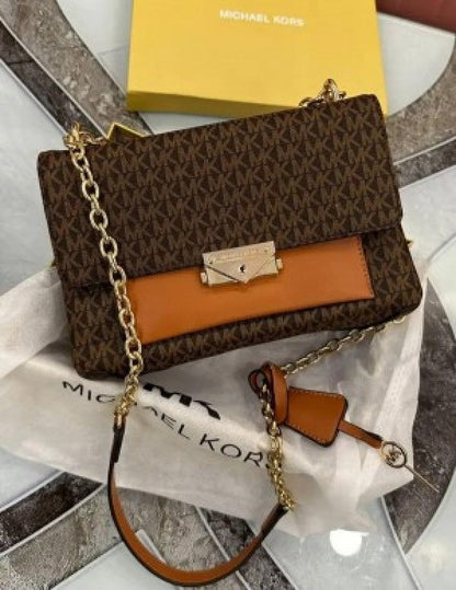 Miichael Korrs Womens Outlet Medium Logo Shoulder Bag