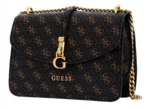 GUESS G JAMES LOGO SHOULDER BAG WITH OG BOX AND DUST BAG PREMIUM QUALITY