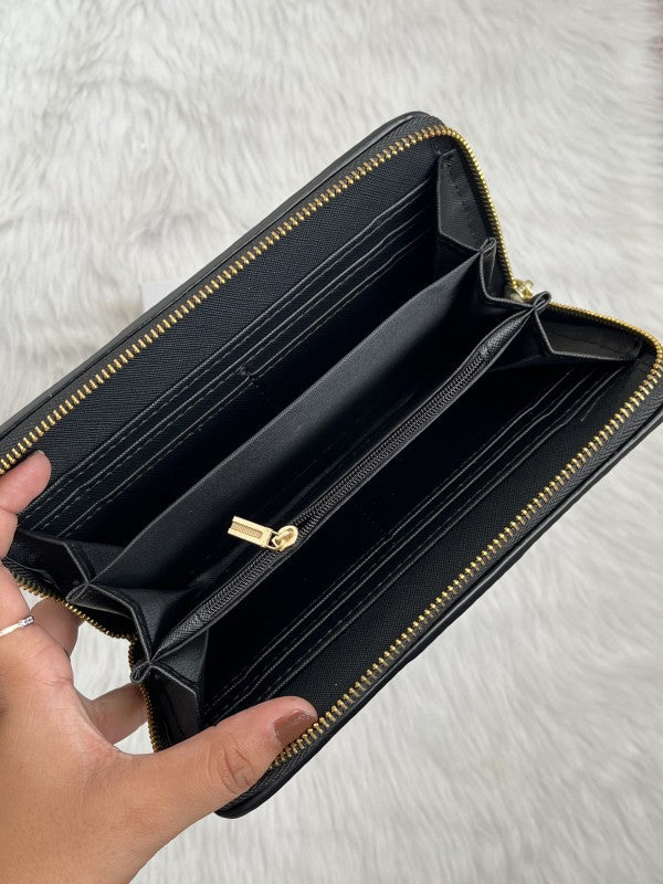 Coach 82 blk Wallet With Original Box