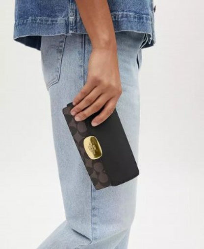 Coach White Eliza Sling With original Box