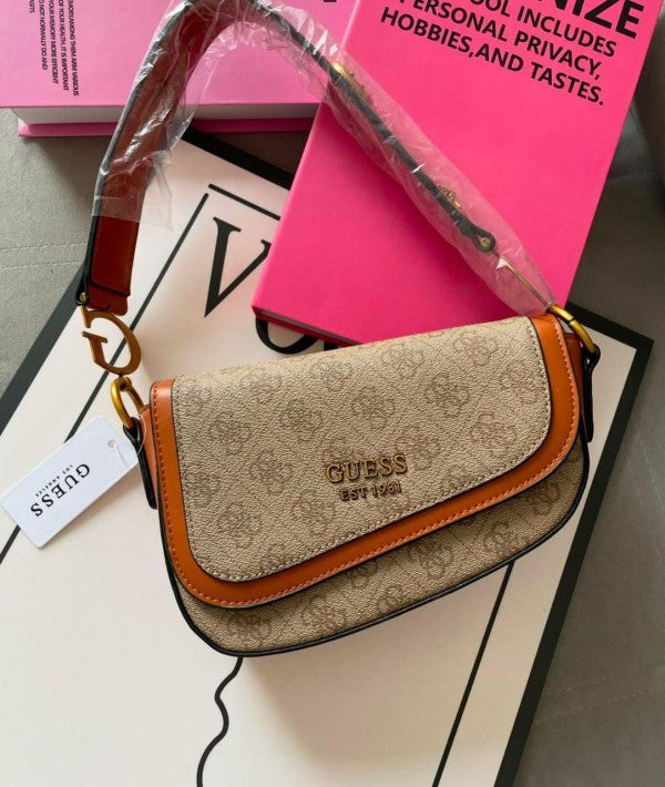 Gues Womens Ginevra Shoulder Bag with box