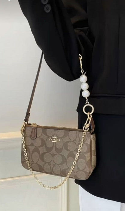 Coach Nolita Classy Flower Patch Sling Bag With box