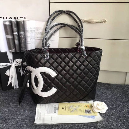 Channel Cambon Bucket Bag with box