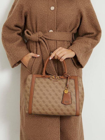 Gueess deauville pearl canvas tote bag