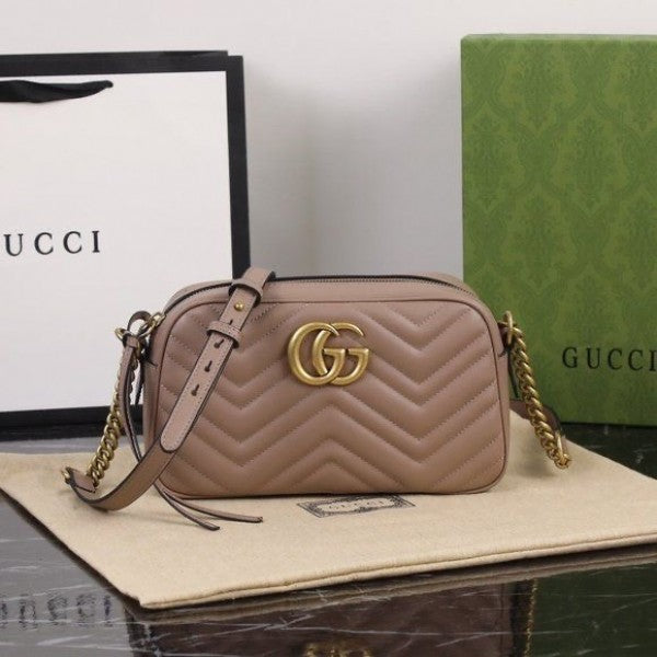 Gucci marmont mini bag with dust cover