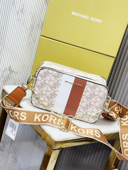 Michael Kors Camera Sling Bag With Box &amp; Dust Bag &amp; Sling Belt