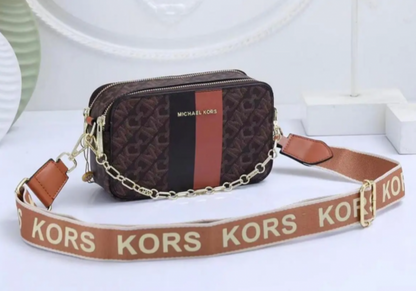 Michael Kors Camera Sling Bag With Box &amp; Dust Bag &amp; Sling Belt