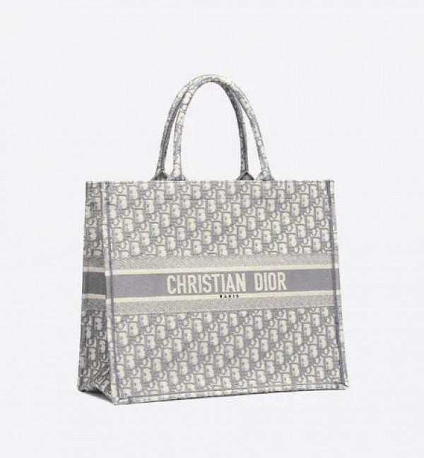 Christian Dior book tote bag premium quality with scarf&amp;og box