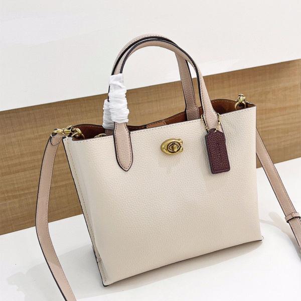 Coach Willow Small Tote w Pouch bag with box premium quality